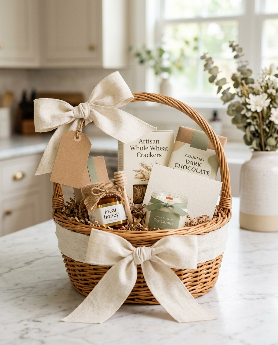 Gift baskets handmade by Iris and Vine
